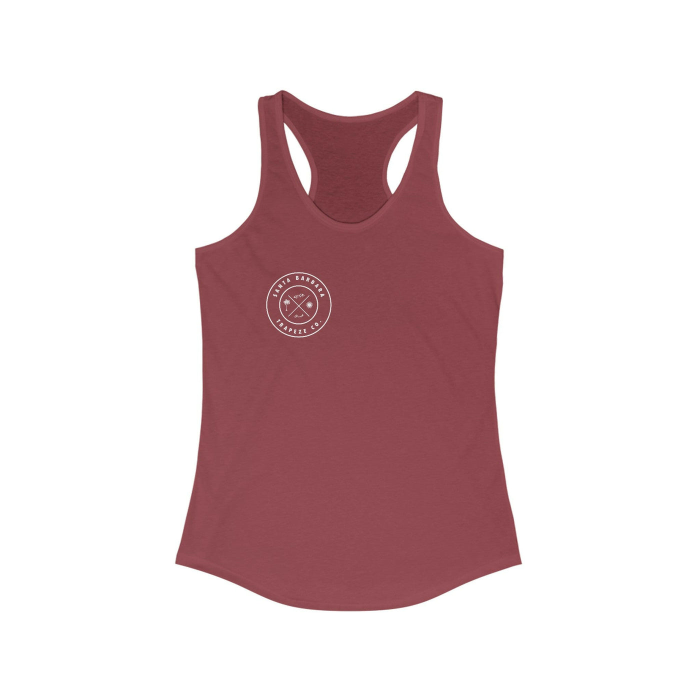 SB Trapeze Racerback Tank Top.