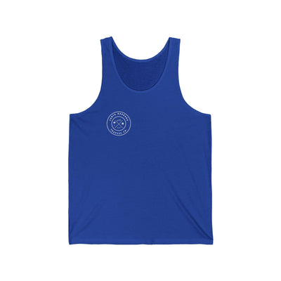 SB Trapeze - Unisex Tank (white logo).