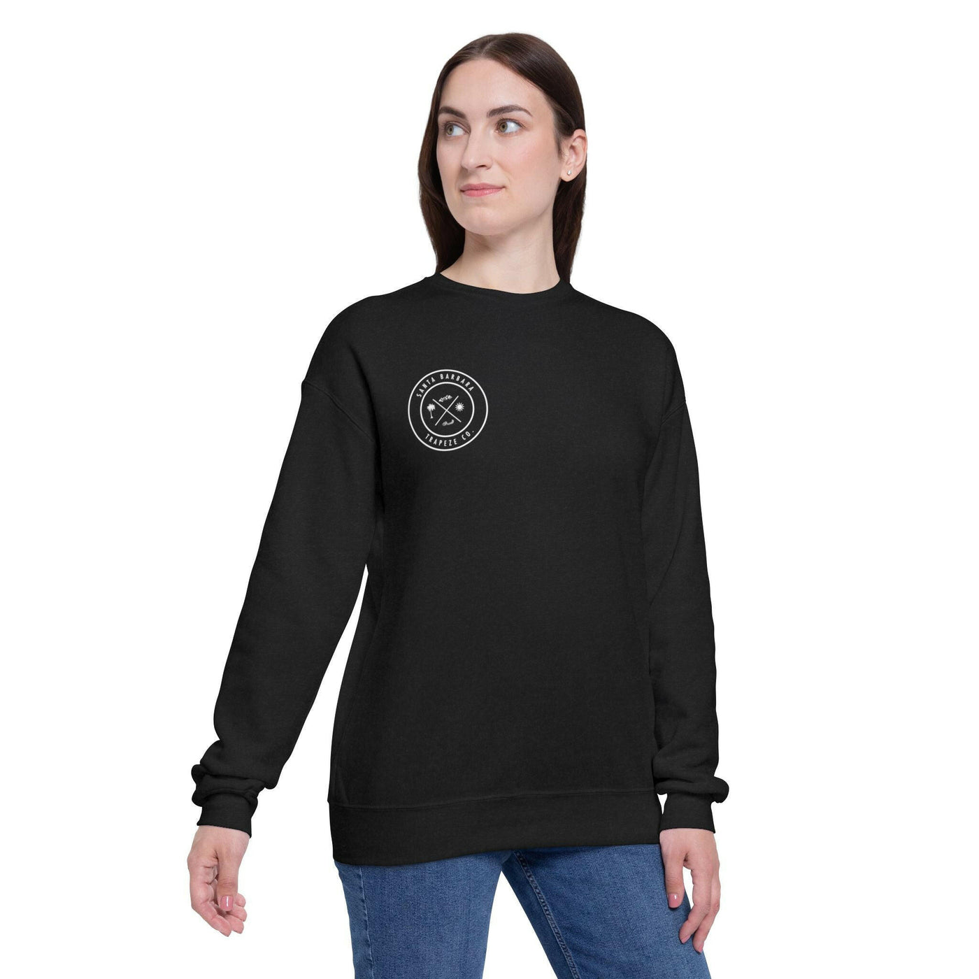 SB Trapeze Adult Crew Neck (Black).