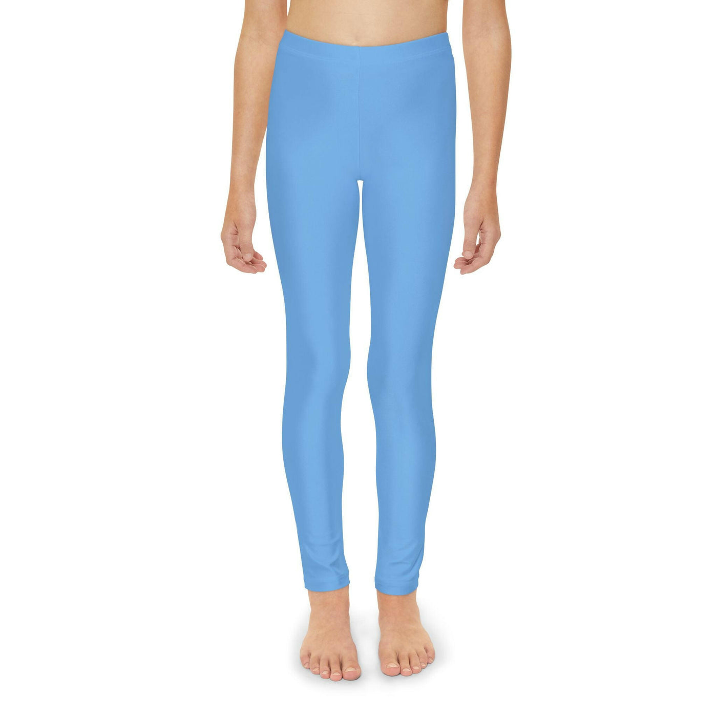 SB Trapeze Youth Full-Length Leggings (white logo).