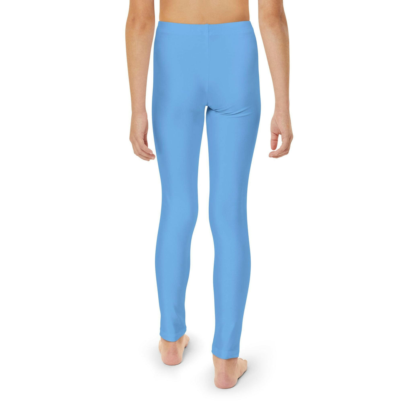 SB Trapeze Youth Full-Length Leggings (white logo).