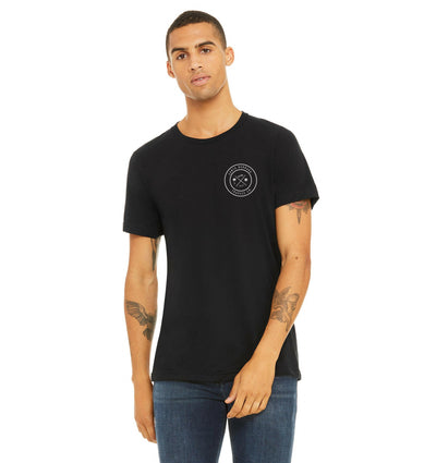 UNISEX TRIBLEND TSHIRT--BLACK.